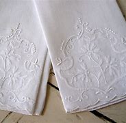 Image result for Embroidered Linen Tea Towels