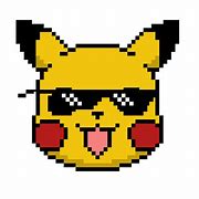 Image result for Pixel Pikachu Meme