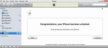 Image result for iTunes for Unlocking iPhone