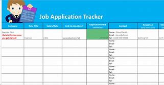 Image result for Job-Hunting Spreadsheet