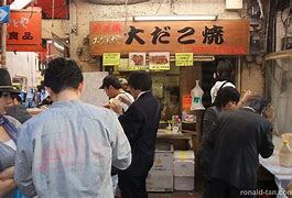 Image result for Food Stalls in Tokyo Japan