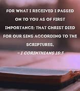 Image result for 1 Corinthians 15 3