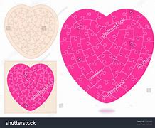 Image result for Heart Shape Puzzles