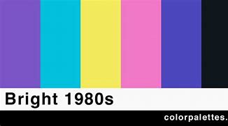 Image result for 80s Retro Colors