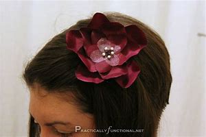 Image result for Flower Hair Clips