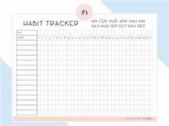 Image result for 30-Day Habit Chart