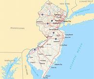 Image result for New Jersey On Map
