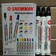 Image result for Spidol Whiteboard 500 Snowman