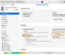 Image result for Backup iPhone On iTunes On Window