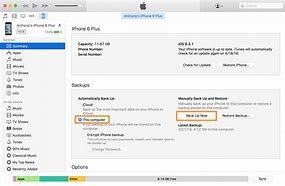 Image result for How to Backup iPhone to Computer Using Itune