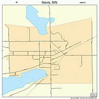 Image result for Nevis MN Map