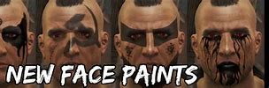 Image result for Fallout 4 Face Paint Mod