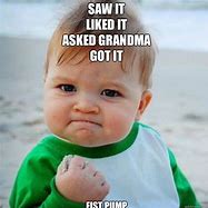 Image result for Baby Grandma Meme