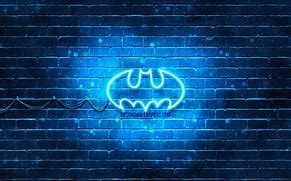 Image result for Blue Batman Logo 4K