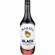 Image result for Malibu Black Coconut Rum