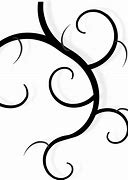 Image result for Swirl Clip Art Black and White Drawing