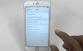 Image result for iPhone 6s Resset