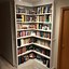 Image result for DIY Corner Bookshelf