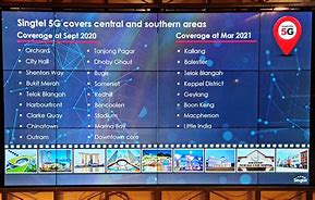 Image result for Map of Telco Coverage in Singapore