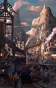 Image result for Western Steampunk City