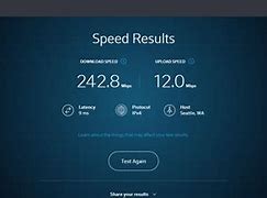 Image result for Mbps Speed Test Xfinity