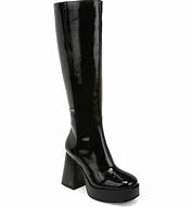 Image result for Circus NY Boots Patent Wedge Knee High