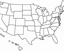Image result for 50 States Map Outline
