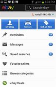 Image result for eBay Phone App Home Screen