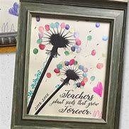 Image result for Fingerprint Teacher Gift Flowers