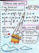 Image result for Water Rocket Formula
