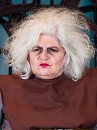 Image result for Old Lady with Crazy Hair