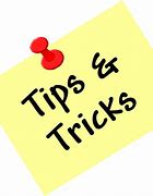 Image result for Tips and Tricks Text