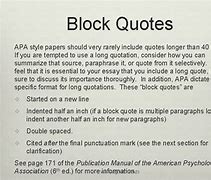 Image result for O Block Quotes