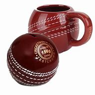 Image result for Round Cricket Ball Mug