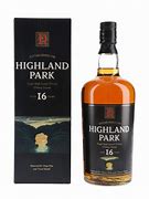 Image result for Highland Park 16 Year Old Duty Free Old Label Single Malt Scotch Whisky 40