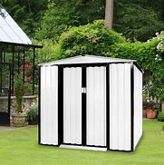 Image result for White Outdoor Storage Shed