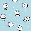 Image result for Kawaii Cute Panda Wallpaper