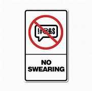 Image result for No Swearing Meme