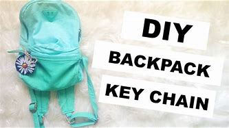Image result for DIY Backpack Keychain