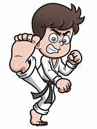 Image result for Cartoon Karate Kick Clip Art