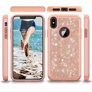 Image result for iPhone XS Case with Yellow Glitter