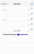 Image result for How to Retrieve Deleted Voicemail On iPhone