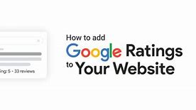 Image result for Google Rating On Your Website