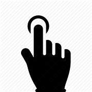 Image result for Hand Touch Icon