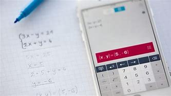 Image result for Cell Phone with Math