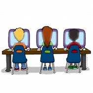 Image result for Clip Art Kids On Computer