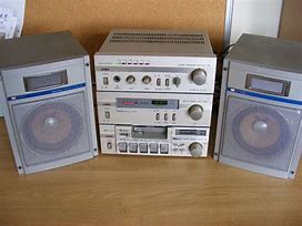 Image result for Vintage Mini Stereo System