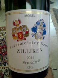 Image result for Zilliken Forstmeister Geltz Saarburger Rausch Riesling Grosses Gewachs