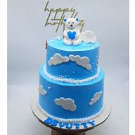 Image result for 2 Tier Baby Cake