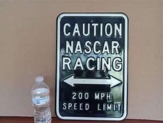 Image result for NASCAR Caution Sign